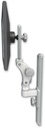 AccessMount™ Ultra 550 LCD mount on a 19" wall track slider
