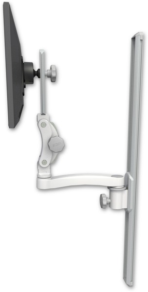 AccessMount™ Ultra 550 LCD mount on a 36" wall track slider with an 11" arm