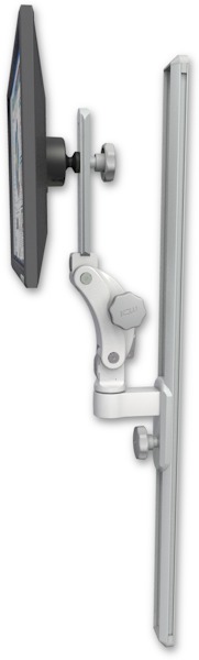 AccessMount™ Ultra 550 LCD mount on a 36" wall track slider