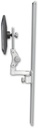 AccessMount™ Ultra 550 LCD mount on a 50" wall track slider with an 6" arm