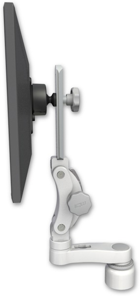 AccessMount™ Ultra 550 LCD desk mount with a 1" riser and an 6" arm
