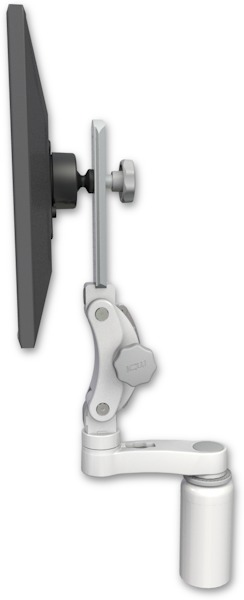 AccessMount™ Ultra 550 LCD desk mount with a 5" riser and an 6" arm