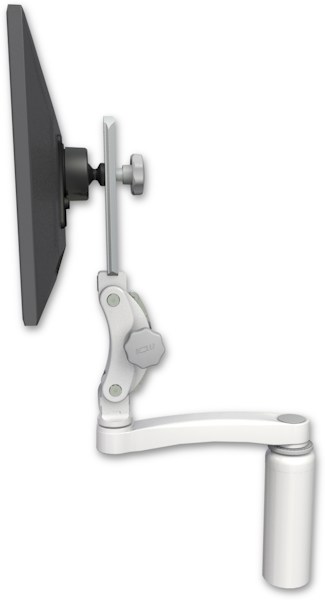AccessMount™ Ultra 550 LCD desk mount with a 7.5" riser and an 11" arm