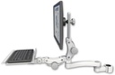 AccessMount™ Ultra 550 LCD mount for a 1.75" pole with a 12" paralink keyboard tray and an 11" arm