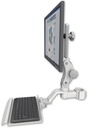 AccessMount™ Ultra 550 LCD mount for a 2" pole with a 12" keyboard tray