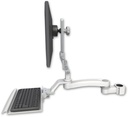 AccessMount™ Ultra 510 LCD mount for a 1.75" pole with a 12" keyboard tray and an 11" arm