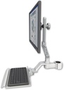 AccessMount™ Ultra 510 LCD mount for a 1.75" pole with a 12" keyboard tray