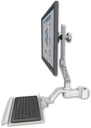 AccessMount™ Ultra 510 LCD mount for a 2" pole with a 12" keyboard tray
