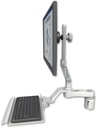 AccessMount™ Ultra 510 LCD mount for a 2" radius with a 12" keyboard tray and an 6" arm