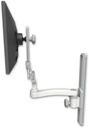 AccessMount™ Ultra 510 LCD mount on a 19" wall track slider with an 11" arm
