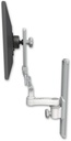 AccessMount™ Ultra 510 LCD mount on a 19" wall track slider with an 6" arm