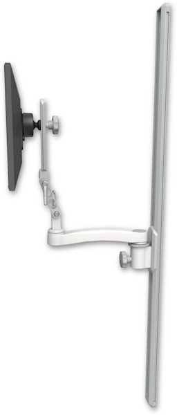 AccessMount™ Ultra 510 LCD mount on a 50" wall track slider with an 11" arm