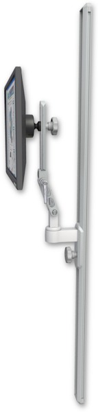 AccessMount™ Ultra 510 LCD mount on a 50" wall track slider