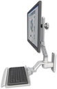 AccessMount™ Ultra 510 LCD wall mount with a 12" keyboard tray