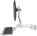 AccessMount™ Ultra 510 LCD 3.5" wall mount with a 12" keyboard tray and an 11" arm