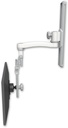 AccessMount™ Inverted Ultra 510 LCD mount on a 19" wall track slider with an 11" arm