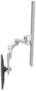 AccessMount™ Inverted Ultra 510 LCD mount on a 36" wall track slider with a 20" double-arm
