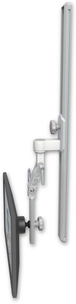 AccessMount™ Inverted Ultra 510 LCD mount on a 36" wall track slider