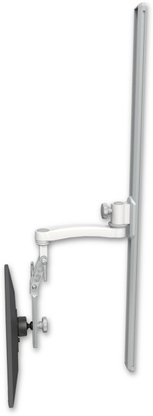 AccessMount™ Inverted Ultra 510 LCD mount on a 50" wall track slider with an 11" arm