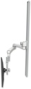 AccessMount™ Inverted Ultra 510 LCD mount on a 50" wall track slider with a 20" double-arm