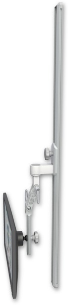 AccessMount™ Inverted Ultra 510 LCD mount on a 50" wall track slider