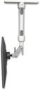 AccessMount™ Inverted Ultra 500 LCD stud ceiling mount with a 12" ext