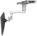 AccessMount™ Inverted Ultra 500 LCD mount on a ProSlide 28" track slider with a 3" riser and an 11" arm