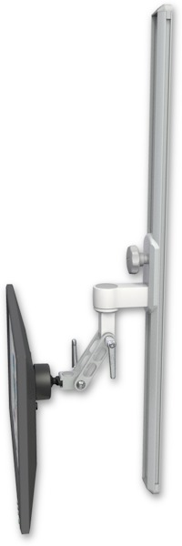 AccessMount™ Inverted Ultra 500 LCD mount on a 36" wall track slider
