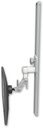 AccessMount™ Inverted Ultra 500 LCD mount on a 36" wall track slider