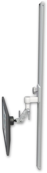 AccessMount™ Inverted Ultra 500 LCD mount on a 50" wall track slider
