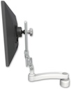 AccessMount™ Ultra 510 LCD desk mount with a 1" riser and an 11" arm