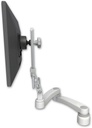 AccessMount™ Ultra 510 LCD desk mount with a 1" riser and a 20" double-arm
