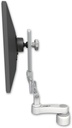 AccessMount™ Ultra 510 LCD desk mount with a 1" riser and an 6" arm