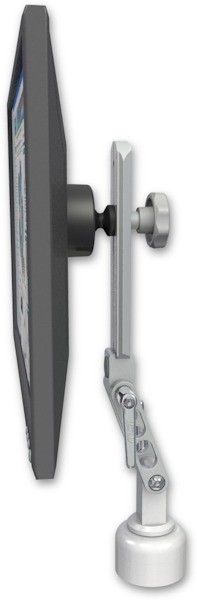 AccessMount™ Ultra 510 LCD desk mount with a 1" riser