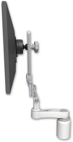 AccessMount™ Ultra 510 LCD desk mount with a 3" riser and an 6" arm