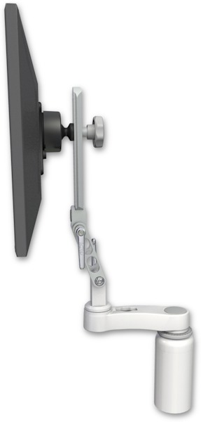 AccessMount™ Ultra 510 LCD desk mount with a 5" riser and an 6" arm