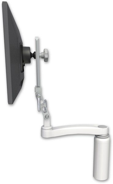 AccessMount™ Ultra 510 LCD desk mount with a 7.5" riser and an 11" arm