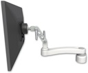 AccessMount™ Ultra 500 LCD desk mount with a 1" riser and an 11" arm