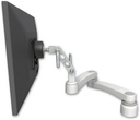 AccessMount™ Ultra 500 LCD desk mount with a 1" riser and a 20" double-arm