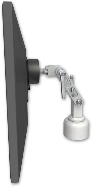AccessMount™ Ultra 500 LCD desk mount with a 1" riser