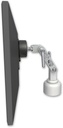 AccessMount™ Ultra 500 LCD desk mount with a 1" riser