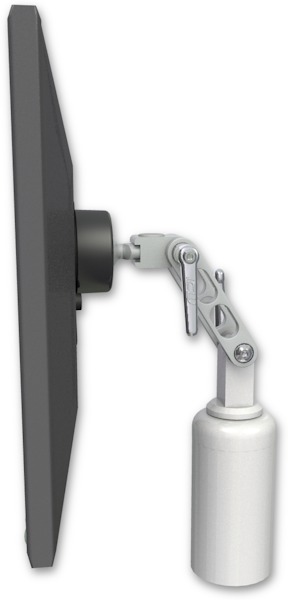 AccessMount™ Ultra 500 LCD desk mount with a 5" riser
