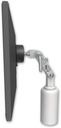 AccessMount™ Ultra 500 LCD desk mount with a 5" riser