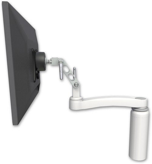 AccessMount™ Ultra 500 LCD desk mount with a 7.5" riser and an 11" arm