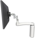 AccessMount™ Ultra 500 LCD desk mount with a 7.5" riser and an 11" arm