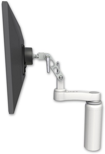 AccessMount™ Ultra 500 LCD desk mount with a 7.5" riser and an 6" arm
