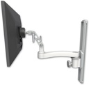 AccessMount™ Ultra 500 LCD mount on a 19" wall track slider with an 11" arm