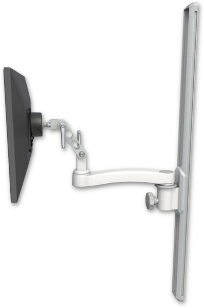 AccessMount™ Ultra 500 LCD mount on a 36" wall track slider with an 11" arm