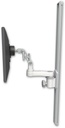 AccessMount™ Ultra 500 LCD mount on a 36" wall track slider with an 6" arm