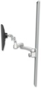 AccessMount™ Ultra 500 LCD mount on a 50" wall track slider with a 20" double-arm
